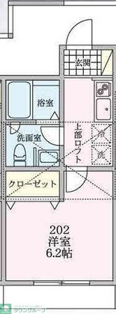 読売ランド前エスケーハウスの物件間取画像